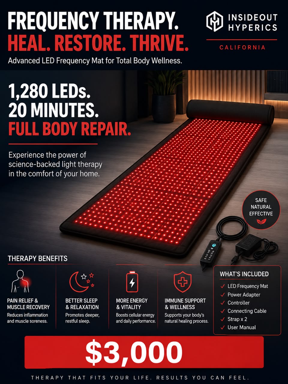 LED Frequency Mat